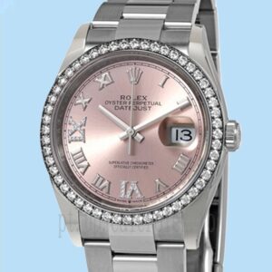 Rolex Datejust 36mm Senhoras m126284rbr-0024 Tom Prata