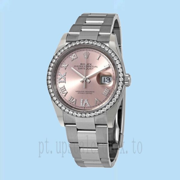 Rolex Datejust 36mm Senhoras m126284rbr-0024 Tom Prata - Image 2