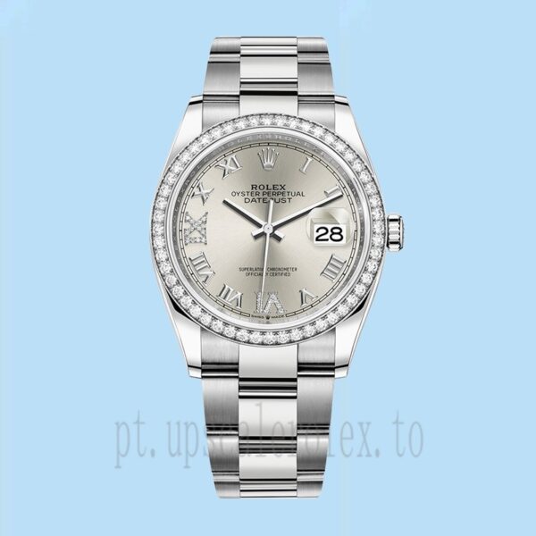 Rolex Datejust Senhoras m126284rbr-0022 36mm Automático Pulseira Ostra - Image 2
