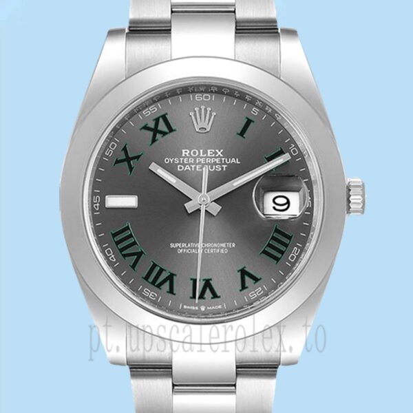 Rolex Datejust m126300-0013 Masculino 41mm Pulseira Ostra