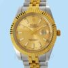 Rolex Datejust 126333CSJ Masculino 41mm Tom Prata Pulseira Jubileu