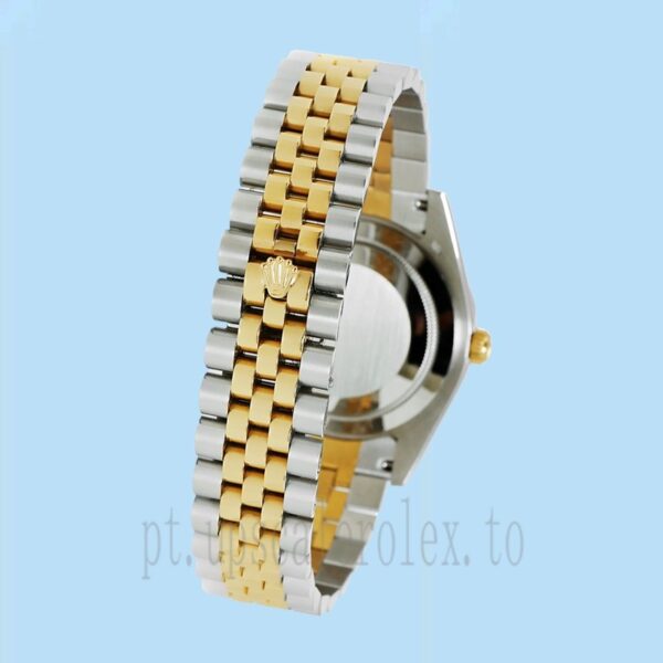 Rolex Datejust 126333CSJ Masculino 41mm Tom Prata Pulseira Jubileu - Image 4