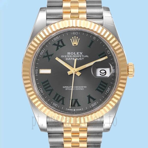 Rolex Datejust m126333-0020 41mm Masculino Tom Prata