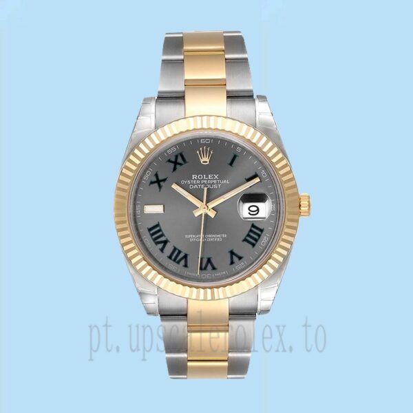 Rolex Datejust 41mm Masculino m126333-0019 Mostrador De Wimbledon Assistir - Image 2