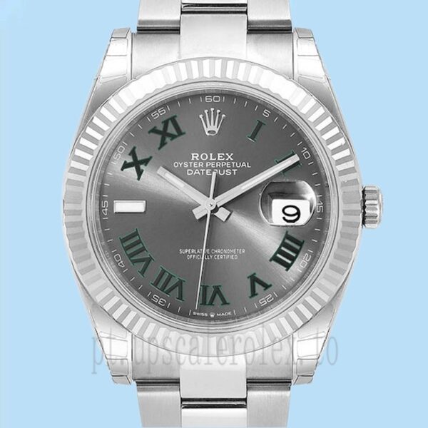 Rolex Datejust m126334-0021 Masculino 41mm Pulseira Ostra