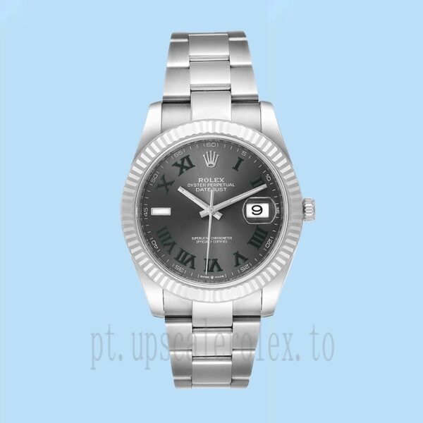 Rolex Datejust m126334-0021 Masculino 41mm Pulseira Ostra - Image 2