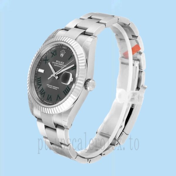 Rolex Datejust m126334-0021 Masculino 41mm Pulseira Ostra - Image 3