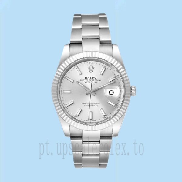 Rolex Datejust Masculino 126334SSO 41mm Tom Prata - Image 2
