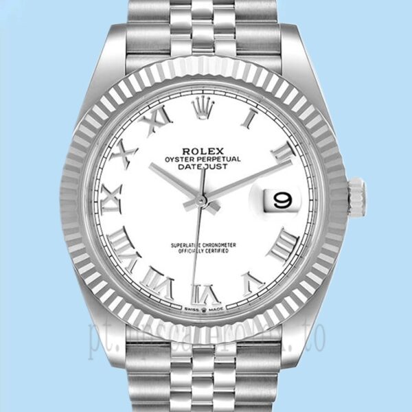 Rolex Datejust Masculino 41mm 126334WRJ Tom Prata