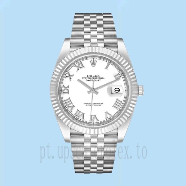 Rolex Datejust Masculino 41mm 126334WRJ Tom Prata - Image 2