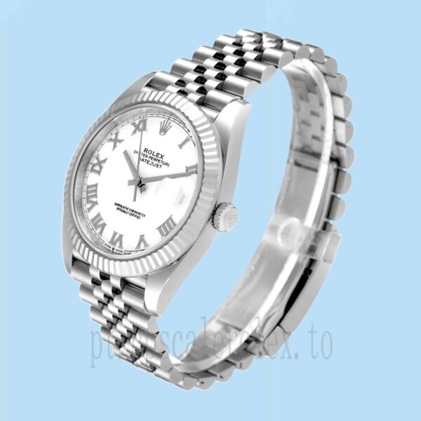 Rolex Datejust Masculino 41mm 126334WRJ Tom Prata - Image 3