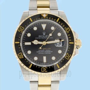 Rolex Sea-Dweller m126603-0001 Masculino 40mm Mostrador Preto Pulseira Ostra