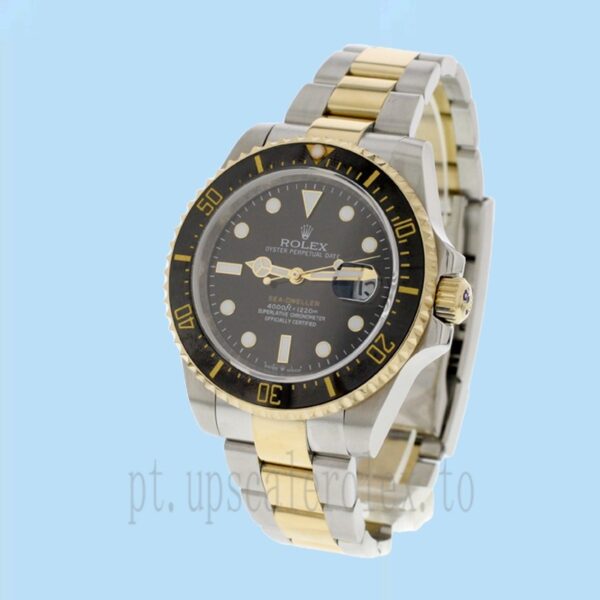 Rolex Sea-Dweller m126603-0001 Masculino 40mm Mostrador Preto Pulseira Ostra - Image 3
