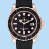 Rolex Yacht-master Masculino m126655-0002 40mm Elástico De Borracha