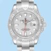 Rolex Yacht-master 40mm 16622SSO Masculino Mostrador De Platina Pulseira Ostra