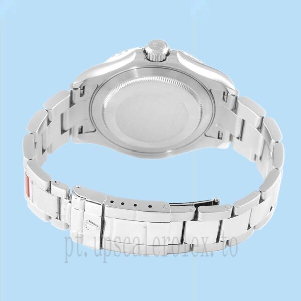 Rolex Yacht-master 40mm 16622SSO Masculino Mostrador De Platina Pulseira Ostra - Image 4