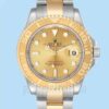 Rolex Yacht-master Masculino 16623CSO 40mm Mostrador De Champanhe Pulseira Ostra