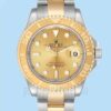 Rolex Yacht-master Masculino 16623CSO 40mm Mostrador De Champanhe Pulseira Ostra