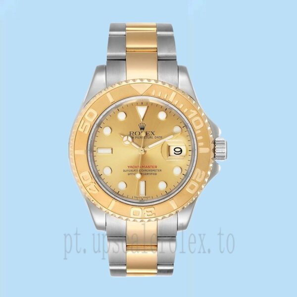 Rolex Yacht-master Masculino 16623CSO 40mm Mostrador De Champanhe Pulseira Ostra - Image 2