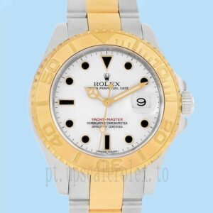 Rolex Yacht-master 40mm Masculino 16623-78763 Assistir Tom Prata