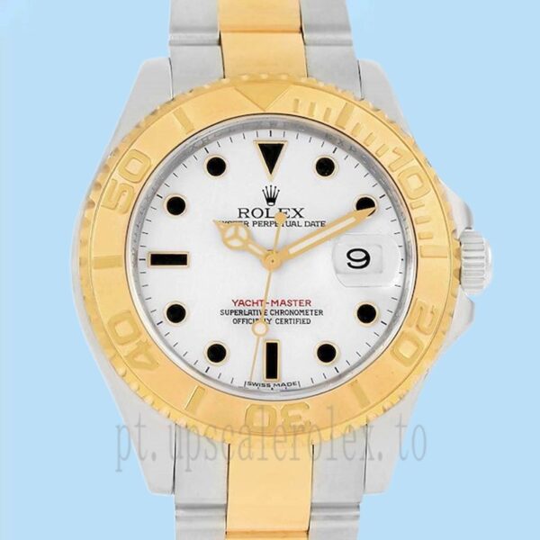 Rolex Yacht-master 40mm Masculino 16623-78763 Assistir Tom Prata