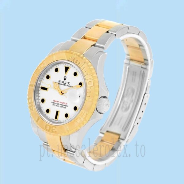 Rolex Yacht-master 40mm Masculino 16623-78763 Assistir Tom Prata - Image 3