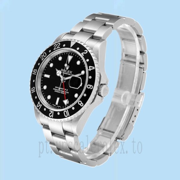Rolex Gmt Master Ii Masculino 40mm 16710BKSO Automático Assistir - Image 3
