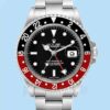 Rolex Gmt Master Ii Masculino 16710COKE 40mm Mostrador Preto Pulseira Ostra