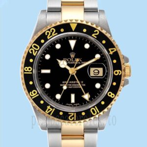 Rolex Gmt Master 16713BKSO Masculino 40mm Pulseira Ostra