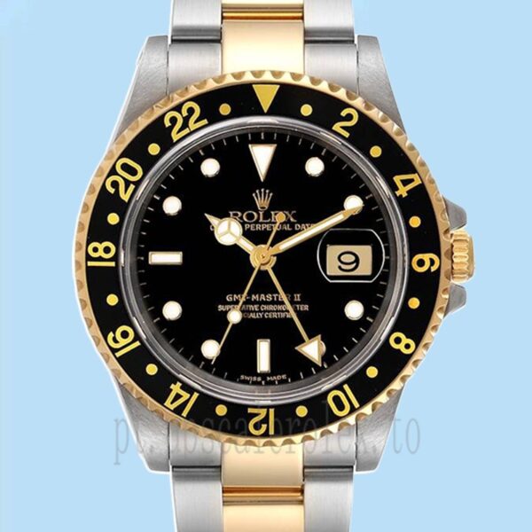 Rolex Gmt Master 16713BKSO Masculino 40mm Pulseira Ostra