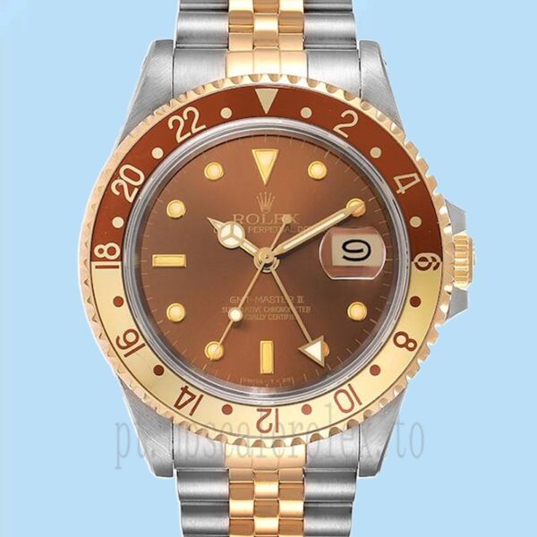 Rolex Gmt Master 16713BNSJ 40mm Masculino Automático Pulseira Jubileu