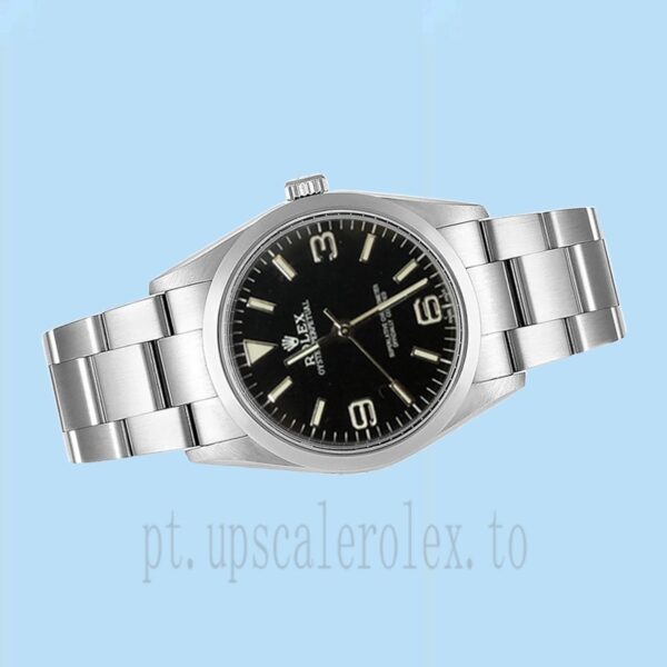 Rolex Oyster Perpetual Senhoras 177200 31mm Mostrador Preto - Image 3