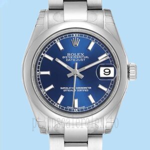 Rolex Datejust m178240-0026 Senhoras 31mm Automático Mostrador azul
