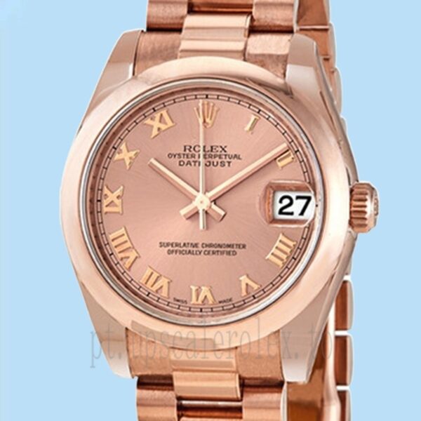 Rolex Datejust 31mm Senhoras 178245RRP Mostrador De Ouro Rosa