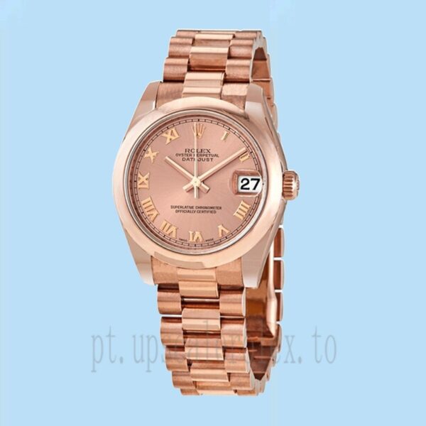 Rolex Datejust 31mm Senhoras 178245RRP Mostrador De Ouro Rosa - Image 2
