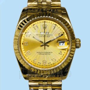 Rolex Datejust Masculino 31mm 178278 Tom De Ouro