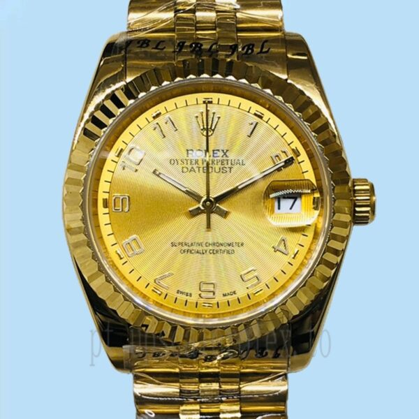 Rolex Datejust Masculino 31mm 178278 Tom De Ouro