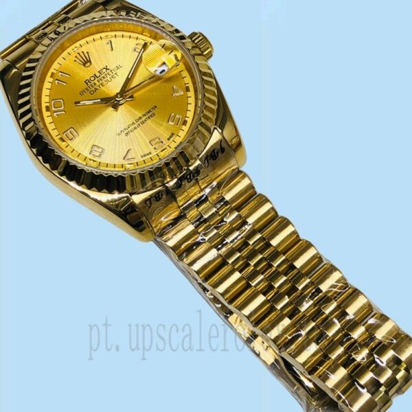 Rolex Datejust Masculino 31mm 178278 Tom De Ouro - Image 3