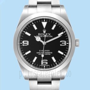 Rolex Explorer Masculino 40mm m214270-0003 Tom Prata