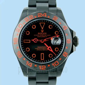 Rolex Explorer m216570-0001 42mm Masculino Tom Preto Pulseira Ostra