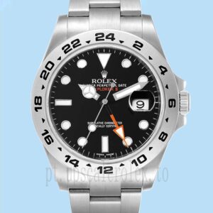 Rolex Explorer 42mm Masculino m216570-0002 Pulseira Ostra Mostrador Preto