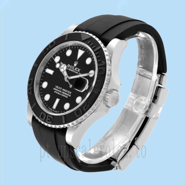 Rolex Yacht-master Masculino m226659-0002 42mm Assistir Mostrador Preto - Image 3