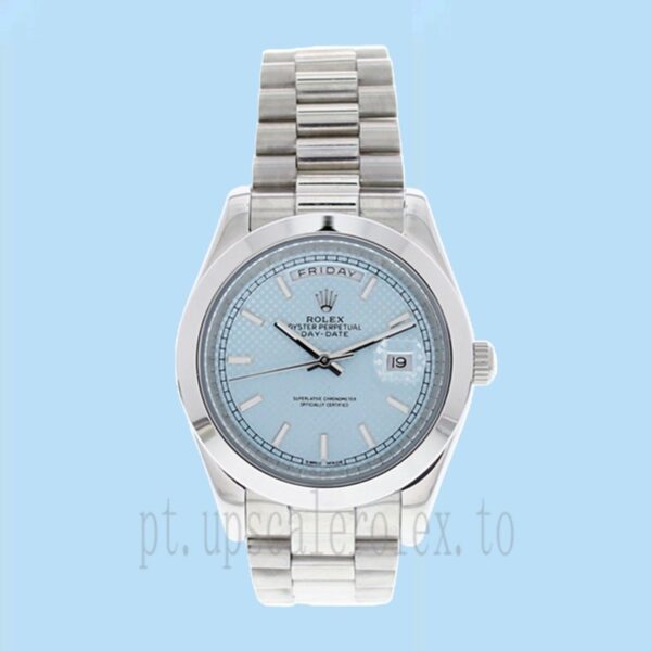 Rolex Day-date m228206-0004 40mm Masculino Assistir Mostrador azul - Image 2
