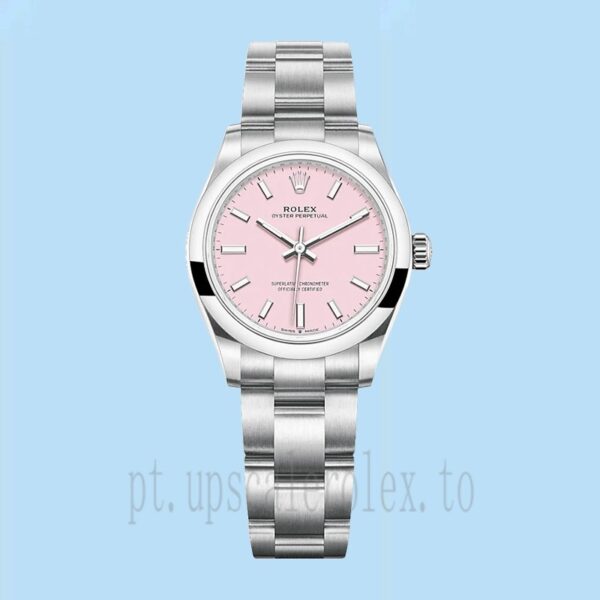 Rolex Oyster Perpetual Senhoras 31mm m277200-0009 Mostrador rosa - Image 2