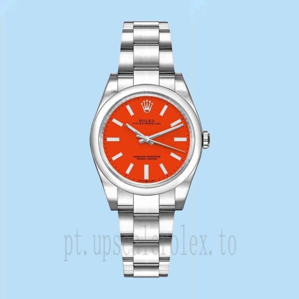 Rolex Oyster Perpetual Senhoras 31mm m277200-0008 Tom Prata Assistir - Image 2