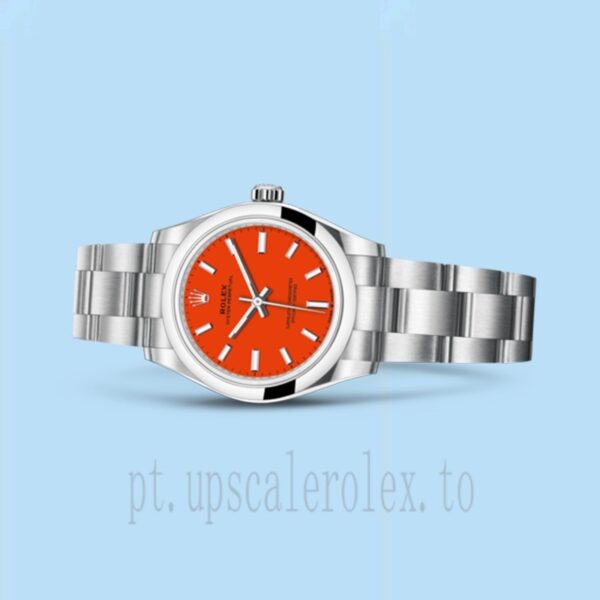 Rolex Oyster Perpetual Senhoras 31mm m277200-0008 Tom Prata Assistir - Image 3