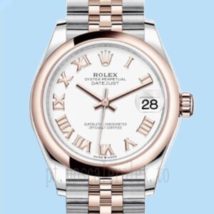 Rolex Datejust 31mm Senhoras m278241-0002 Pulseira Jubileu Assistir