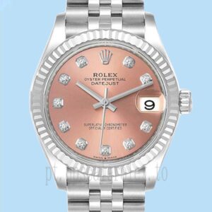 Rolex Datejust Senhoras m278274-0032 31mm Tom Prata