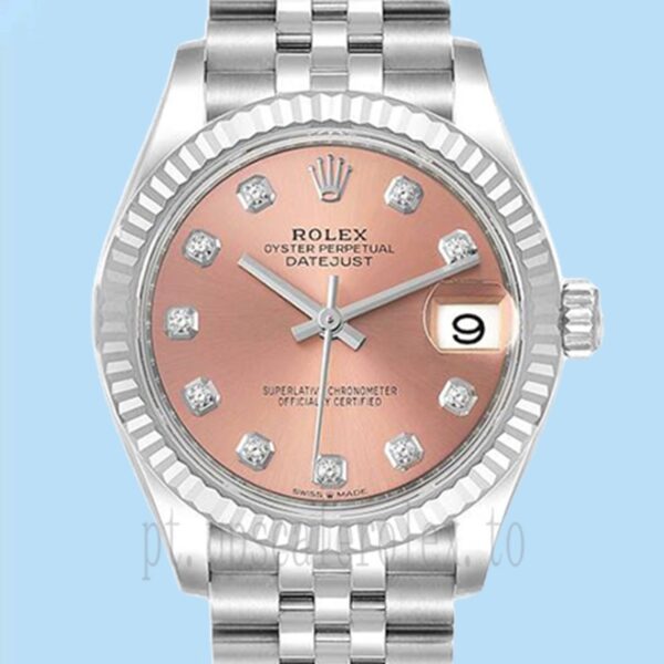 Rolex Datejust Senhoras m278274-0032 31mm Tom Prata