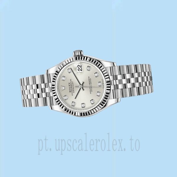 Rolex Datejust m278274-0030 Senhoras 31mm Mostrador Prateado - Image 3